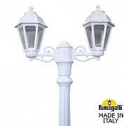 Фонарный столб Fumagalli Saba K22.156.S20.WXF1R цвет плафона/подвески Прозрачный, цвет арматуры Белый-5