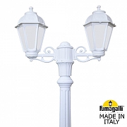 Фонарный столб Fumagalli Saba K22.156.S20.WYF1R цвет плафона/подвески Опал, цвет арматуры Белый-2