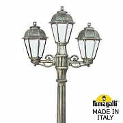 Фонарный столб Fumagalli Saba K22.156.S21.BYF1R цвет плафона/подвески Бронза, Опал, цвет арматуры Бронза-1