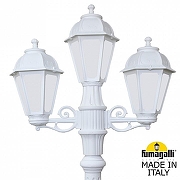 Фонарный столб Fumagalli Saba K22.156.S21.WYF1R цвет плафона/подвески Опал, цвет арматуры Белый-2