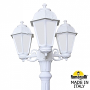 Фонарный столб Fumagalli Saba K22.156.S30.WYF1R цвет плафона/подвески Опал, цвет арматуры Белый-2