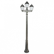 Фонарный столб Fumagalli Saba K22.157.S21.BYF1R цвет плафона/подвески Бронза, Опал, цвет арматуры Бронза