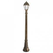 Фонарный столб Fumagalli Saba K22.158.000.BYF1R цвет плафона/подвески Бронза, Опал, цвет арматуры Бронза