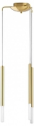 Люстра Lightstar Tubo L3T747143 цвет плафона/подвески Белый, Золото, цвет арматуры Золото