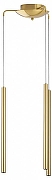 Люстра Lightstar Tubo L3T747233 цвет плафона/подвески Золото, цвет арматуры Золото