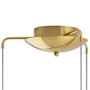 Люстра Lightstar Tubo L3T747343 цвет плафона/подвески Золото, цвет арматуры Золото-6