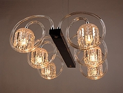 Люстра Manne L.4306 L.4306-6BL цвет плафона/подвески Прозрачный, цвет арматуры Хром-2