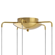 Люстра Lightstar Tubo L5T747143 цвет плафона/подвески Белый, Золото, цвет арматуры Золото-6