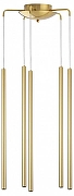 Люстра Lightstar Tubo L5T747333 цвет плафона/подвески Золото, цвет арматуры Золото