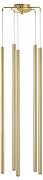 Люстра Lightstar Tubo L5T747433 цвет плафона/подвески Золото, цвет арматуры Золото