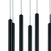 Люстра Lightstar Tubo L8T747147 цвет плафона/подвески Белый, Черный, цвет арматуры Черный-4