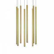 Люстра Lightstar Tubo L8T747333 цвет плафона/подвески Золото, цвет арматуры Золото-1