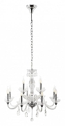 Люстра Dio D’Arte Lamponi Lamponi E 1.1.12.600 N цвет плафона/подвески Прозрачный, цвет арматуры Прозрачный, Никель-1