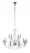 Люстра Dio D’Arte Lamponi Lamponi E 1.1.15.600 N цвет плафона/подвески Прозрачный, цвет арматуры Прозрачный, Никель-1