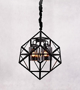 Люстра LUMINA DECO Brutte LDP 11339-4 BK цвет плафона/подвески Черный, цвет арматуры Черный-1