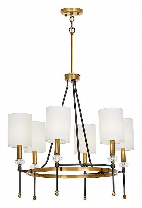 Люстра на штанге LUMINA DECO RODEZIO LDP 1229-6 MD 