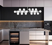 Люстра на штанге LUMINA DECO MARSIADA LDP 6033-24 CHR цвет плафона/подвески Белый, цвет арматуры Хром-7