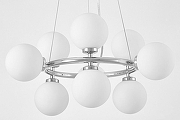 Люстра LUMINA DECO MARSIADA LDP 6033-9 CHR цвет плафона/подвески Белый, цвет арматуры Хром-2