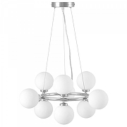 Люстра LUMINA DECO MARSIADA LDP 6033-9 CHR цвет плафона/подвески Белый, цвет арматуры Хром-4