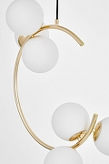 Люстра LUMINA DECO BONIO LDP 7031-6 F.GD цвет плафона/подвески Белый, цвет арматуры Золото-4