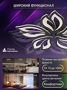 Люстра Natali Kovaltseva FORTUNA LED LAMPS 81107/5C цвет плафона/подвески Белый, цвет арматуры Черный-5