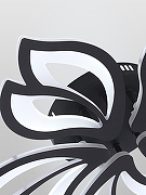 Люстра Natali Kovaltseva FORTUNA LED LAMPS 81107/5C цвет плафона/подвески Белый, цвет арматуры Черный-7