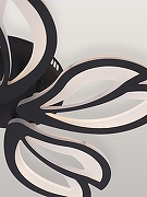 Люстра Natali Kovaltseva FORTUNA LED LAMPS 81107/5C цвет плафона/подвески Белый, цвет арматуры Черный-8