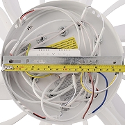 Люстра Natali Kovaltseva FORTUNA LED LAMPS 81107/6C цвет плафона/подвески Белый, цвет арматуры Белый-9