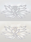 Люстра Natali Kovaltseva RIF LED LAMPS 81118/7C цвет плафона/подвески Белый, цвет арматуры Белый-3