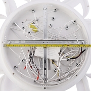 Люстра Natali Kovaltseva OLIMP LED LAMPS 81437 цвет плафона/подвески Белый, цвет арматуры Белый-10