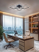 Люстра Natali Kovaltseva SPEKTR LED LAMPS 81442 цвет плафона/подвески Белый, цвет арматуры Черный-11