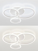 Люстра Natali Kovaltseva PURE LED LAMPS 81457 цвет плафона/подвески Белый, цвет арматуры Белый-3