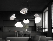 Люстра Ambrella Light LH LH15003 цвет плафона/подвески Белый, Серый, цвет арматуры Черный-8