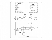 Люстра Ambrella Light LH LH51015 цвет плафона/подвески Белый, цвет арматуры Латунь, Черный-7
