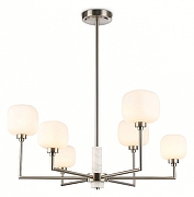 Люстра на штанге Ambrella Light LH LH53001 цвет плафона/подвески Белый, цвет арматуры Никель