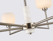 Люстра на штанге Ambrella Light LH LH53001 цвет плафона/подвески Белый, цвет арматуры Никель-4