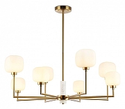 Люстра на штанге Ambrella Light LH LH53017 цвет плафона/подвески Белый, цвет арматуры Латунь