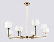 Люстра на штанге Ambrella Light LH LH53017 цвет плафона/подвески Белый, цвет арматуры Латунь-2