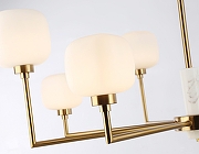 Люстра на штанге Ambrella Light LH LH53017 цвет плафона/подвески Белый, цвет арматуры Латунь-5