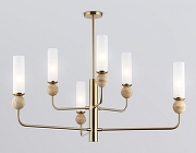 Люстра на штанге Ambrella Light LH LH53251 цвет плафона/подвески Белый, цвет арматуры Латунь-3