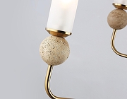 Люстра на штанге Ambrella Light LH LH53251 цвет плафона/подвески Белый, цвет арматуры Латунь-5