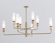 Люстра на штанге Ambrella Light LH LH53252 цвет плафона/подвески Белый, цвет арматуры Латунь-1