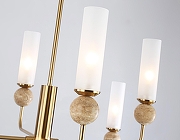 Люстра на штанге Ambrella Light LH LH53252 цвет плафона/подвески Белый, цвет арматуры Латунь-5