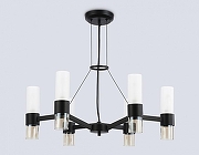 Люстра Ambrella Light LH LH55104 цвет плафона/подвески Белый, Янтарный, цвет арматуры Черный-3