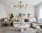 Люстра на штанге Ambrella Light HIGH LIGHT LH55162 цвет плафона/подвески Прозрачный, цвет арматуры Латунь-6