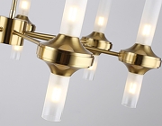 Люстра на штанге Ambrella Light HIGH LIGHT LH55360 цвет плафона/подвески Прозрачный, цвет арматуры Латунь-4