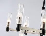 Люстра на штанге Ambrella Light LH LH55505 цвет плафона/подвески Прозрачный, цвет арматуры Никель, Черный-4