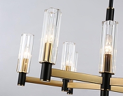 Люстра на штанге Ambrella Light LH LH55513 цвет плафона/подвески Прозрачный, цвет арматуры Латунь, Черный-6