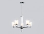 Люстра Ambrella Light LH LH56001 цвет плафона/подвески Белый, цвет арматуры Хром-1