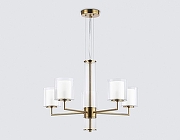 Люстра Ambrella Light LH LH56011 цвет плафона/подвески Белый, цвет арматуры Латунь-3